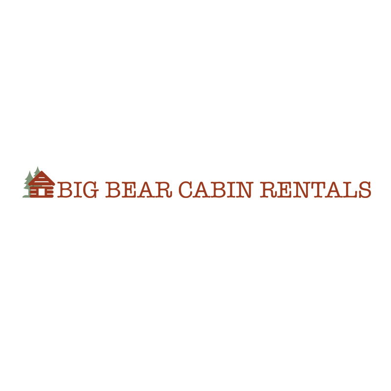 Cabin Rental Logo Design fro Big Bear Cabin Rentals
