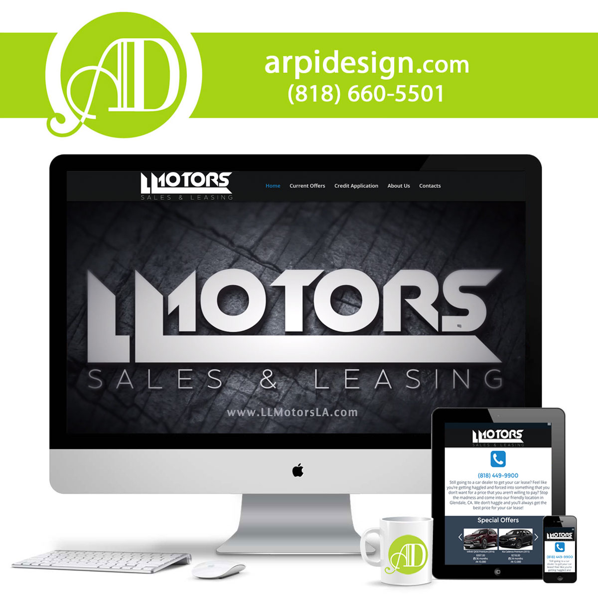 Car Dealership Website Design in Los Angeles
