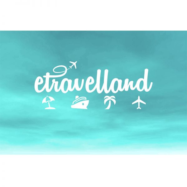 Travel Agency Logo Design for eTravelland in Burbank