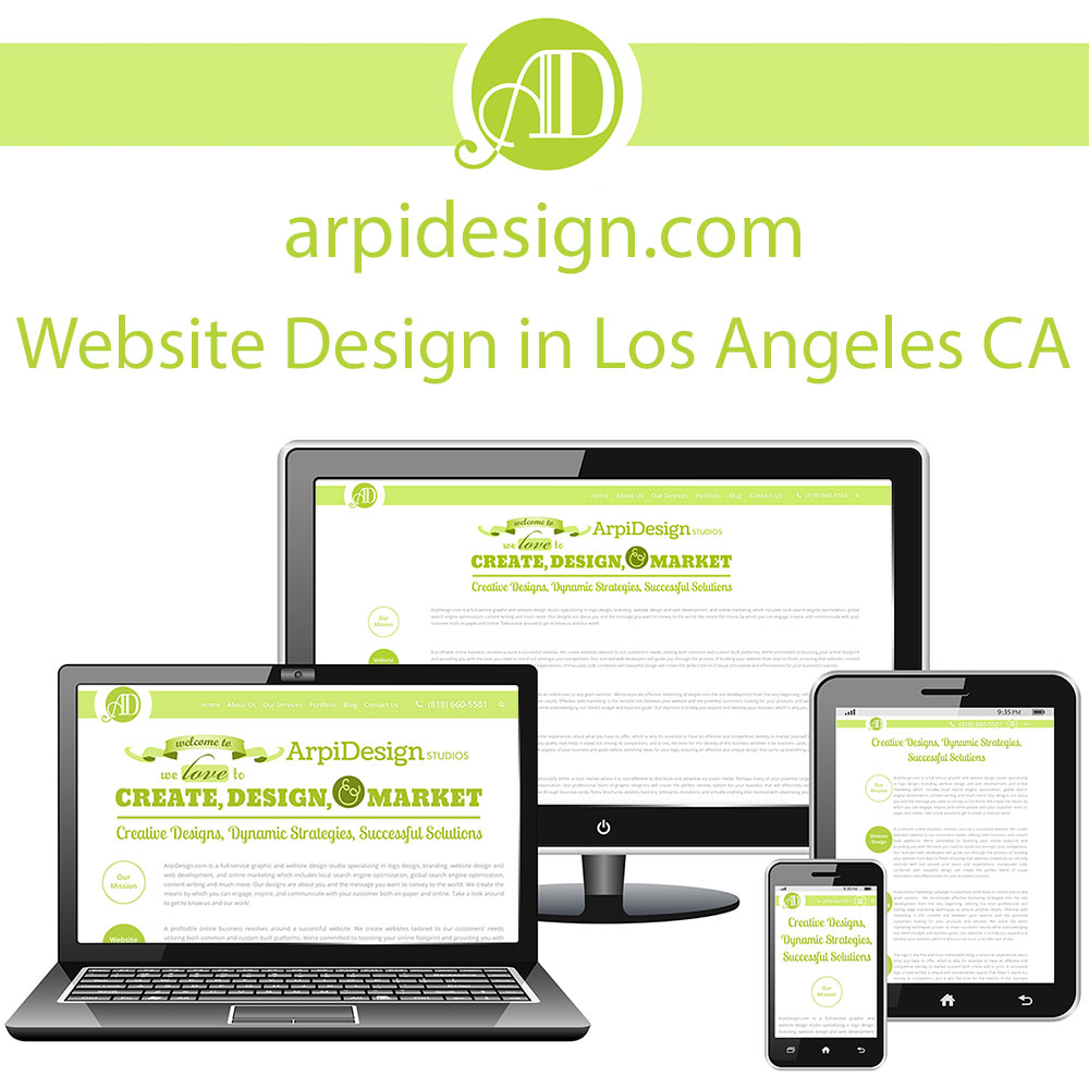 Website Design in Los Angeles CA