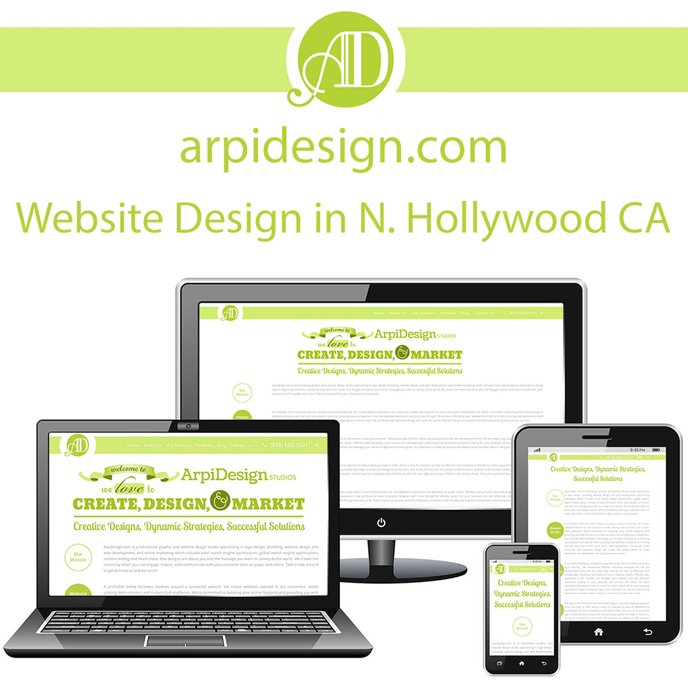 Website Design in North Hollywood CA